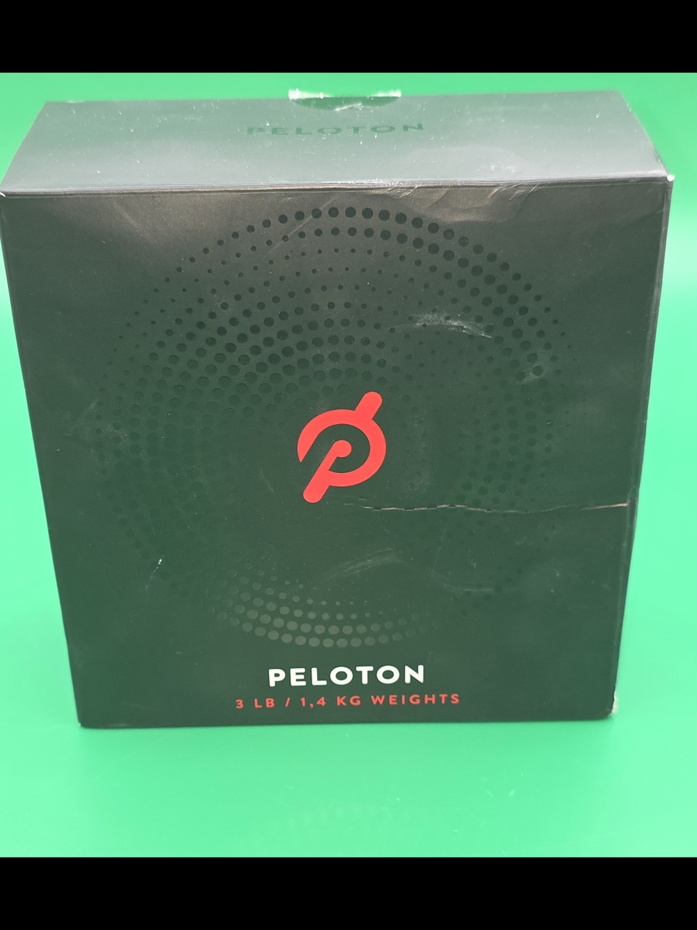 Peloton Hand Weights Dumbbells 3 LB 1.4 KG Weights Set of 2 Black